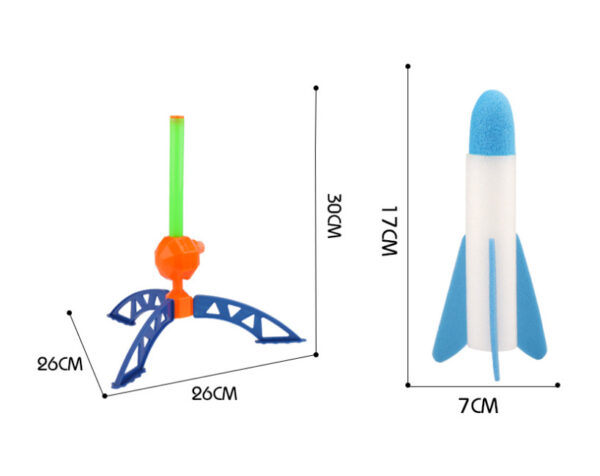Children's Rocket Laucher Launching Toys - Image 2