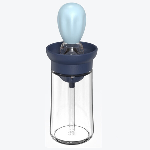 Creative Silicone Brush Head Brush Oil Bottle Kitchen High Temperature Resistant Press Type Oil Metering Oil Bottle - Image 7