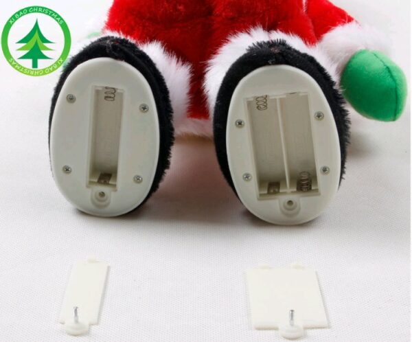 Christmas Decorations Electric Santa Toys Creative Twist Music Santa Claus Dolls - Image 3