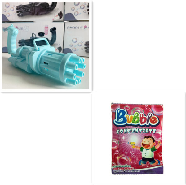 Kids Toy Bath Toys Bubble Gum Machine Toys For Kids Plastic Machine Gun Toy - Image 9